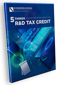 5 Things You May Not Know About the R&D Tax Credit